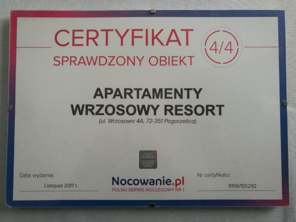 Wrzosowy Resort Pogorzelica Apartament Perlowy Sea&Forest Pogorzelica (Gmina Rewal) Buitenkant foto