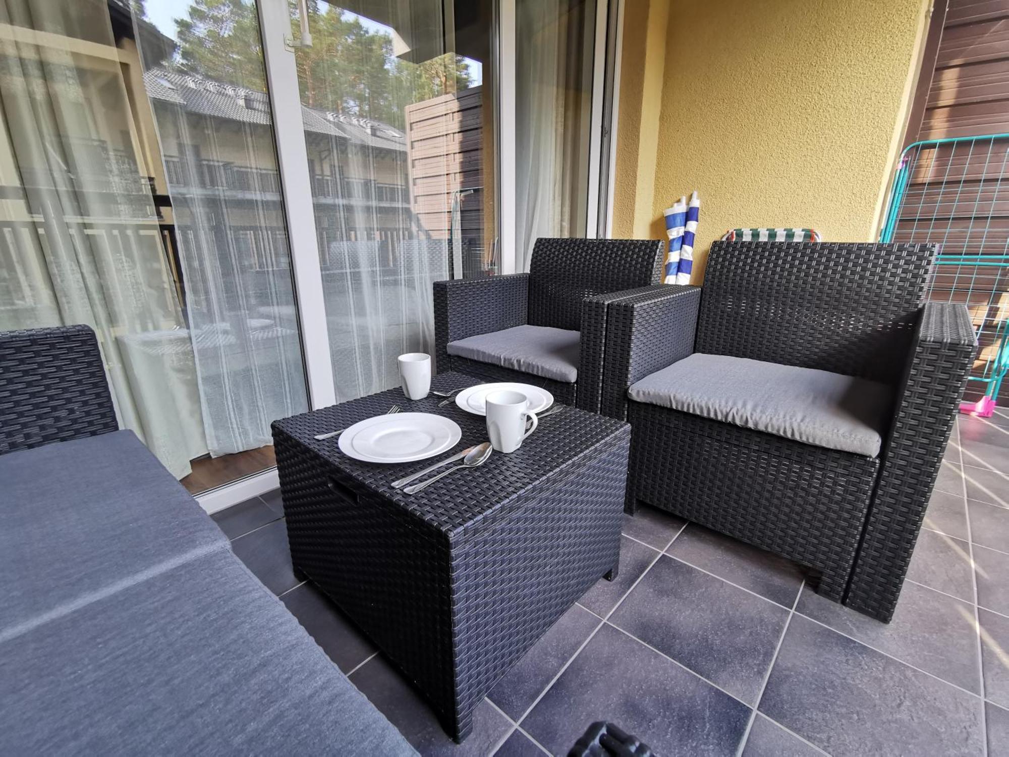 Wrzosowy Resort Pogorzelica Apartament Perlowy Sea&Forest Pogorzelica (Gmina Rewal) Buitenkant foto